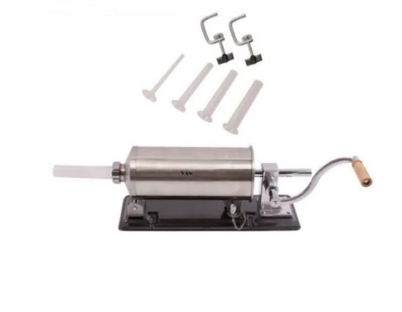 Aparat de umplut carnati 5 palnii Orizontal capacitate 3kg / 4kg