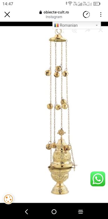 Cădelnița  nouă ortodoxă