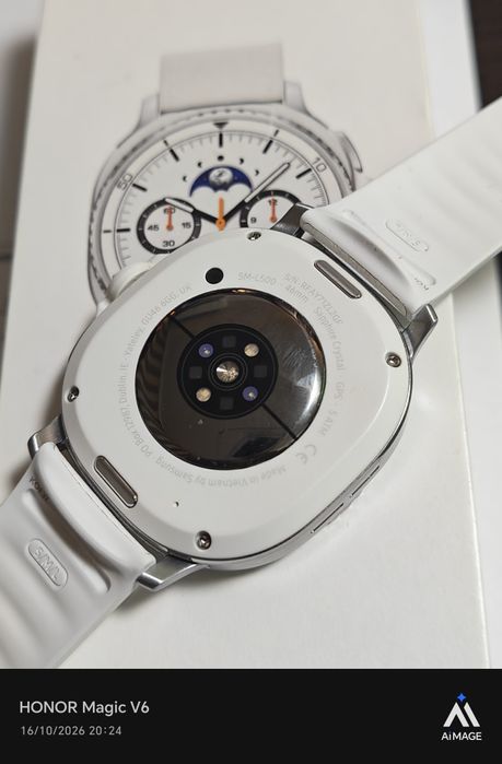 Samsung Galaxy Watch 8 Classic -46 mm White / Factura și Garanție