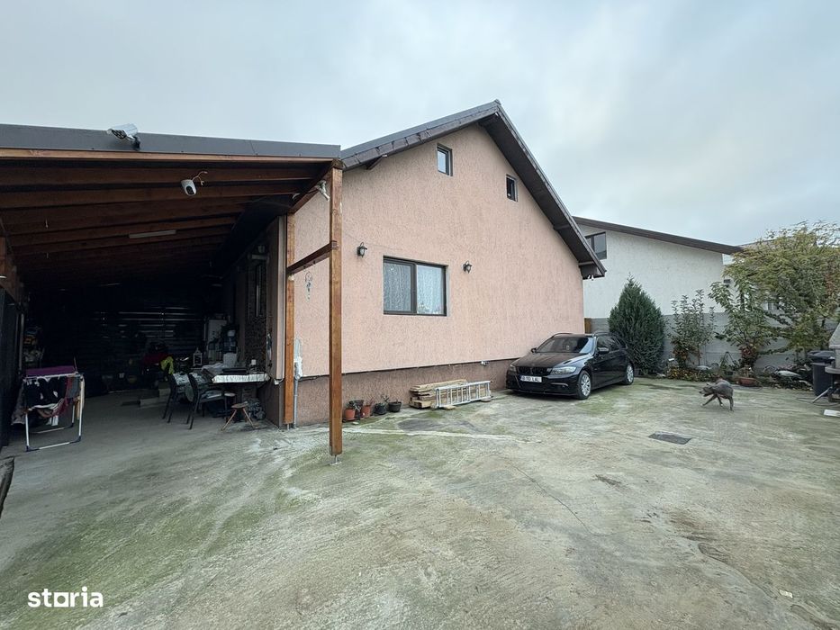 Casă nouă, 3 camere, curte și mansardă