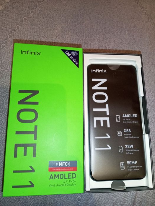 Infinix note 11 amoled "NFC"