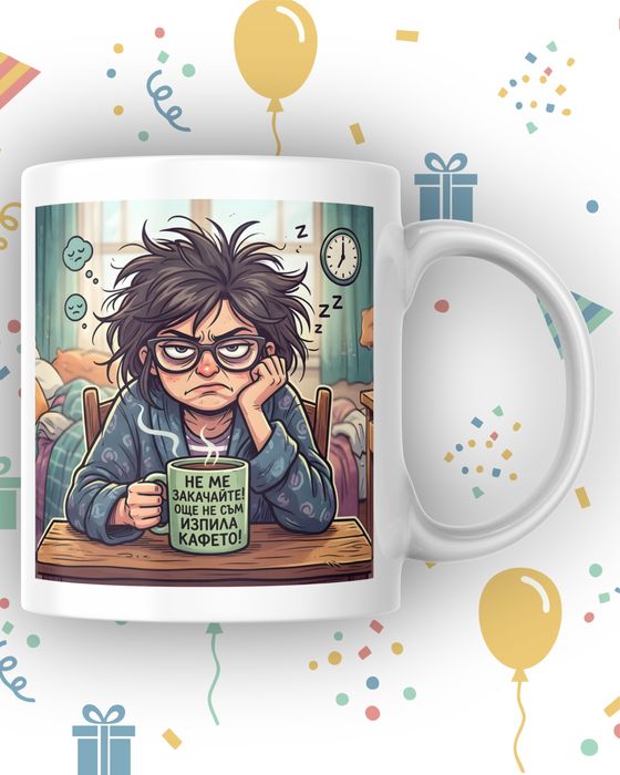 Забавна чаша - подарък за приятел