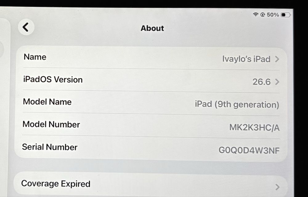 Ipad 9 generation