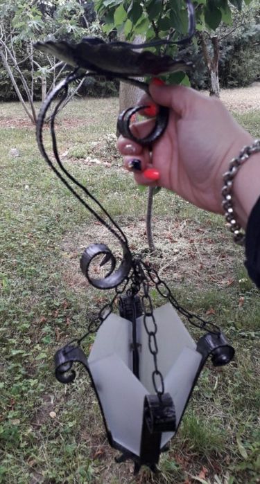 Фенер ковано желязо - лампа