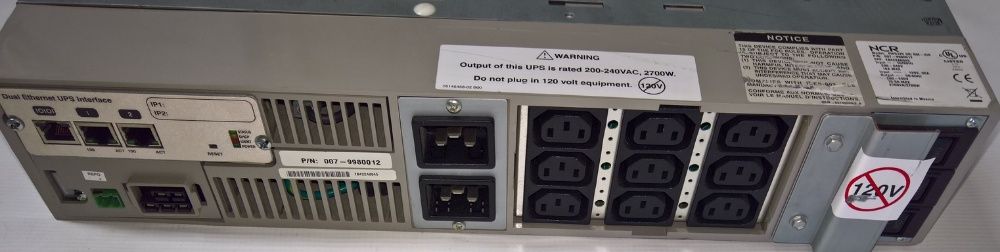 UPS Powerware 2700VA,  с ATS(dual in), гаранция, цената с вкл ДДС