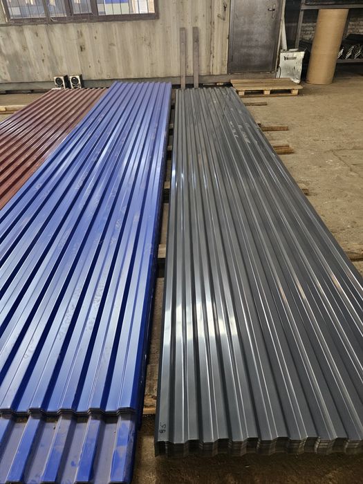 Профнастил, профлист синий 0.45мм