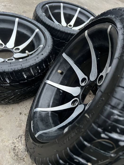 Jante Atv Strada Concave 12x7 Et 10 cu anvelope 235/35-12