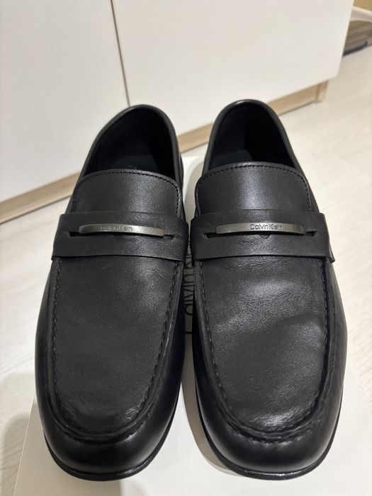 Мъжки кожени мокасини calvin klein