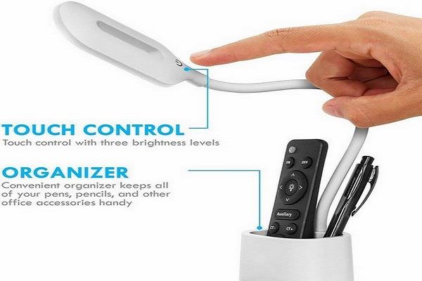 Бързо безжично зарядно с нощна лампа