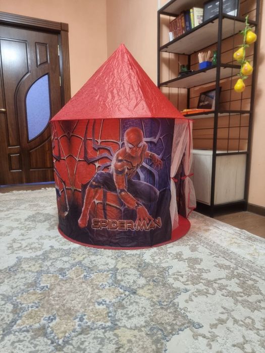 СКИДКА Палатка ДОМИК болажонлар учун ЧЕЛОВЕК ПАУК