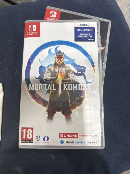 Продам две видеоигры Nintendo Switch