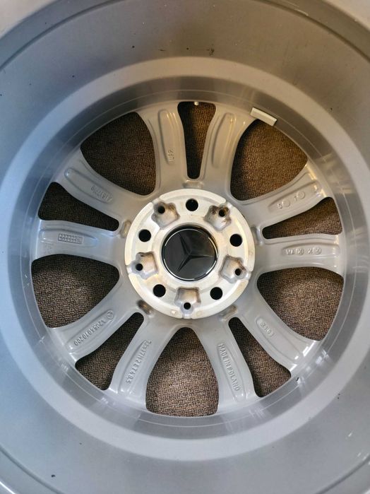4 Jante Aliaj 5x112 17'' 7J ET 48.5 - OEM Mercedes C-Class W205 W206 A Class B Class V-Class VITO VIANO CLA GLC GLB