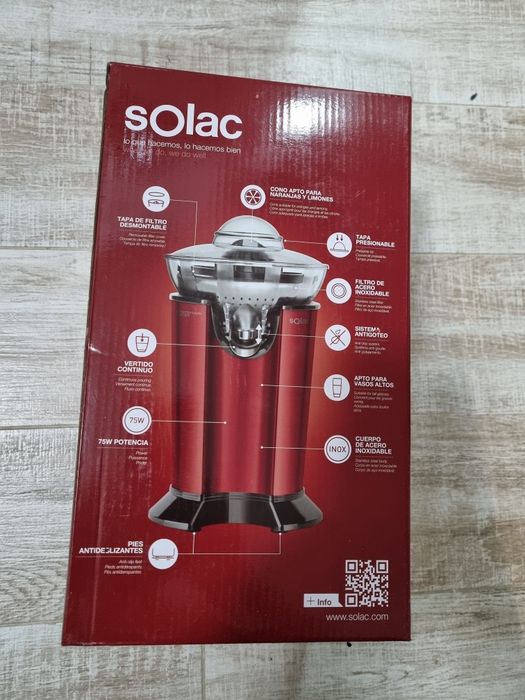 Storcator de citrice Solac Rosu