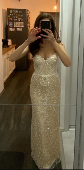 Rochie de mireasa Natalia Vasiliev cu fusta si bretele detașabile