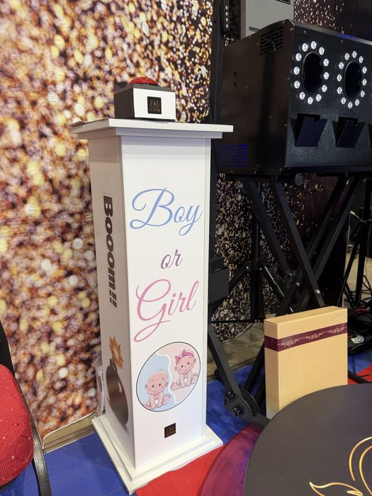 Cabina foto /oglinda/Fum greu/Platforma 360/Baloane /Gender reveal