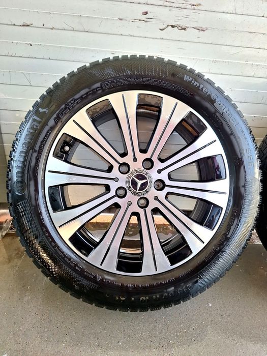 Roti(jante+anvelope+senzori) ca noi 2024 Mercedes EQA EQB GLA GLB A B 215 60 R18