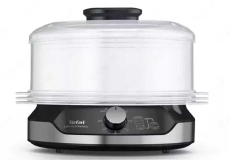 TEFAL VC204865 Пароварка с гарантией 1 год, доставка бесплатно!