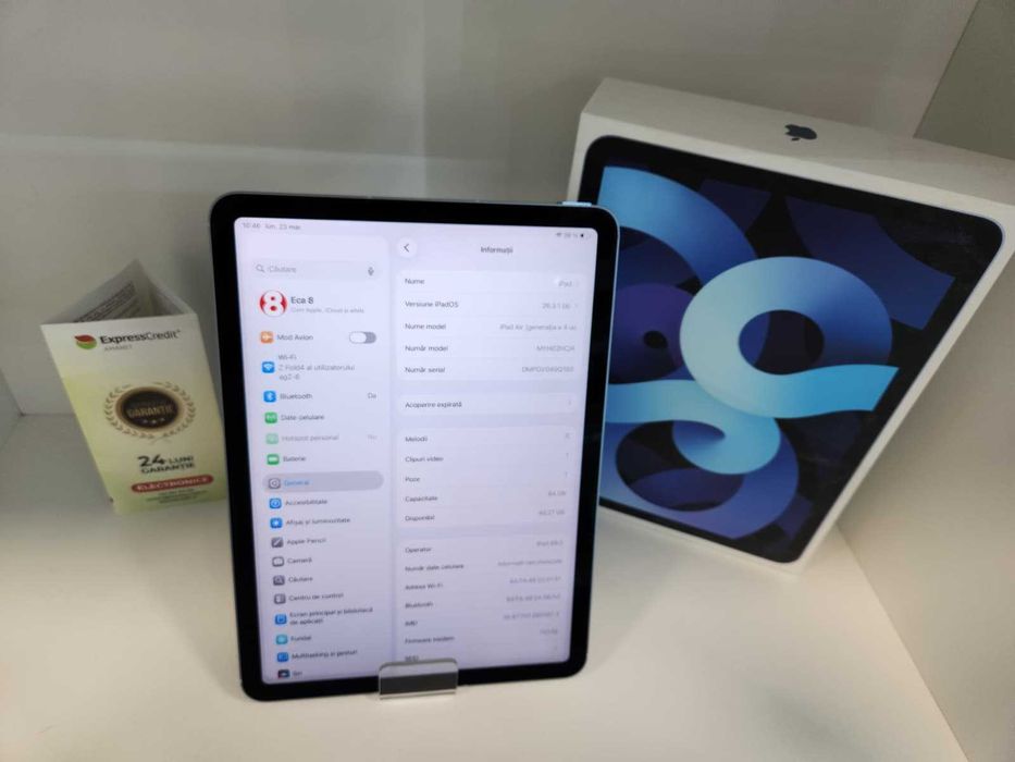 Tableta Apple iPad Air 4th   (Ag8 Tudor1/B74638) – Garantie 2 Ani!