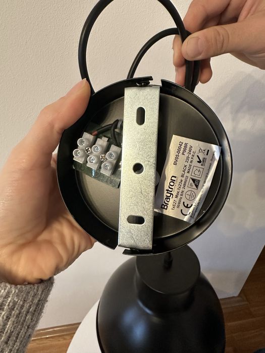 Pendul Braytron BR-BV05-00042, 1xE27, negru