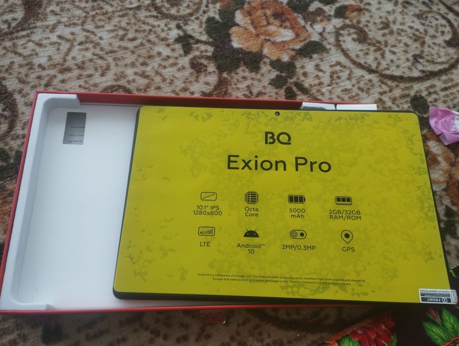 Bq exion pro bq1024 planshet