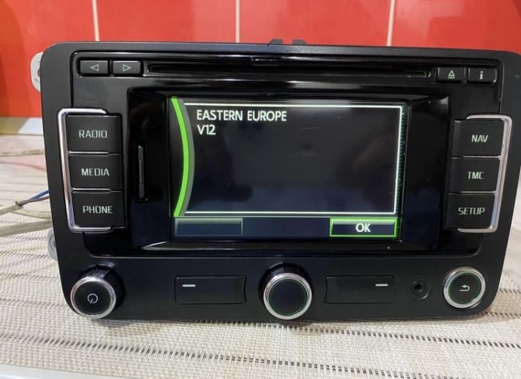 Navigatie Originala Skods Octavia, RNS 315 bluetouth