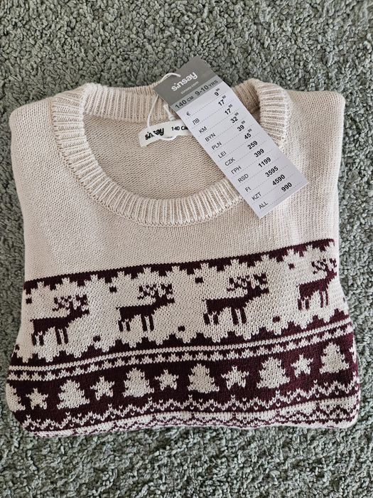 Pulover baiat marime 140