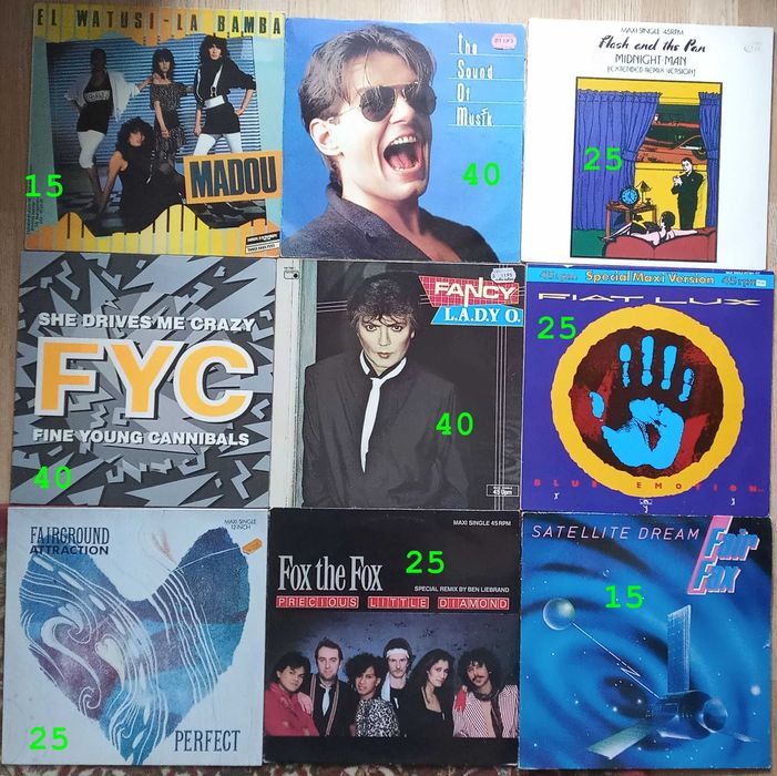 discuri vinil maxi-singles 12", 45rpm