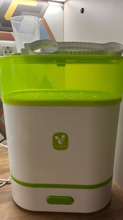 Стерилизатор Cangaroo 3 в 1 + подарък стъклено шише Philips Avent