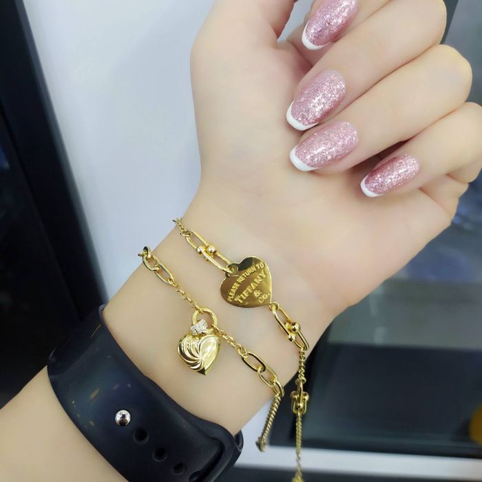 Золотой нежный браслет 585 проба. Есть доставка.