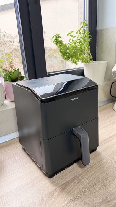 Cosori dual blaze gri-inchis-negru  6,4 litri