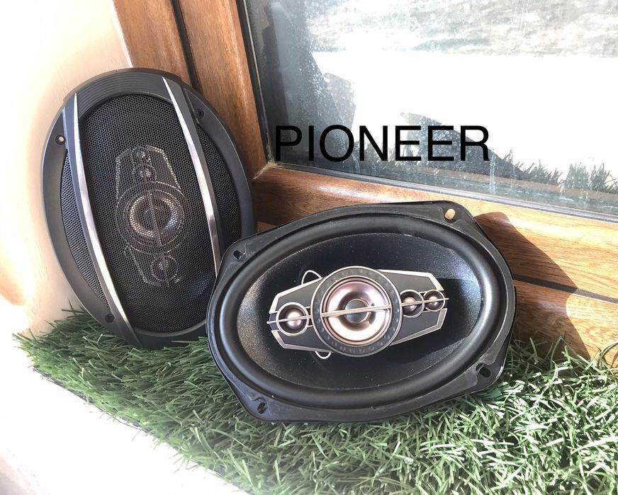 Pioneer 600W kalonka yangi 2ta katta 9sm  magnitli chekasi rezinkali