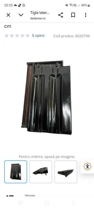 Tigla ceramica creaton rapido