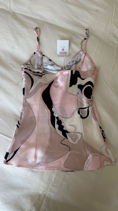 Emilio Pucci - копринен потник
