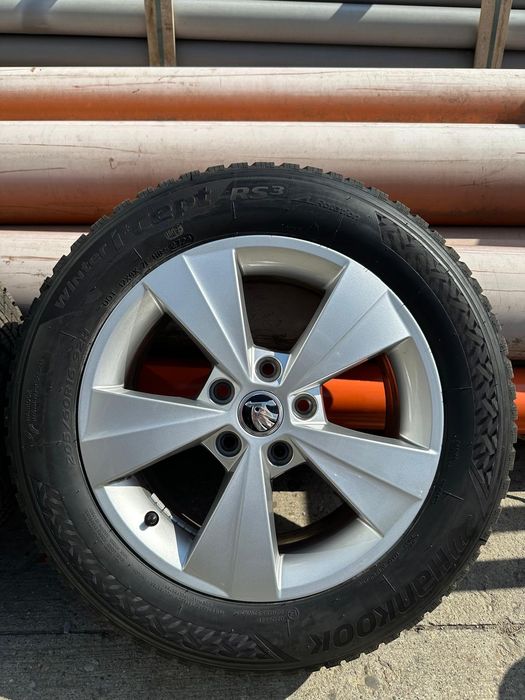 Jante aliaj 16" - Matone (Argintiu) - Originale Skoda Octavia IV