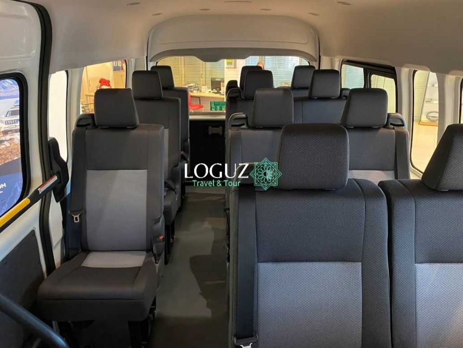 Услуги микроавтобуса Комфорт класс для поездок по Узбекистану 24/7