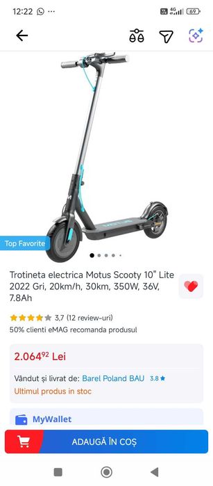 Trotinetă electrică