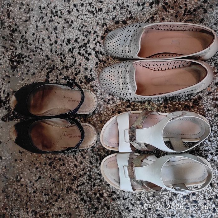 Дамски обувки и сандали по 2 евро отлични!