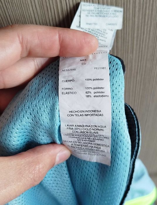 къси панталони Nike размер-XL- светло син