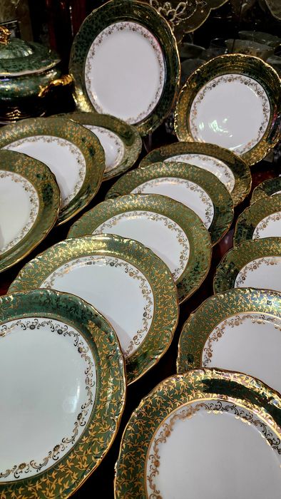 Чайно-столовый сервиз "Хамелеон". Чехия. Дёшево !