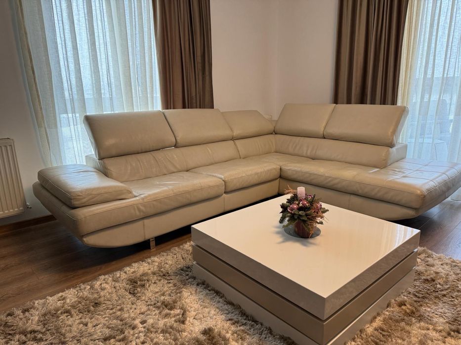 Canapea piele naturala