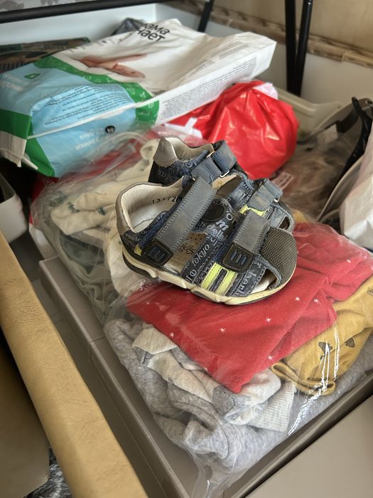 Продам сандали тифлани кожа,21