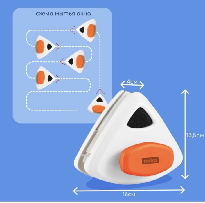 Стекломой MIKA MWC-1