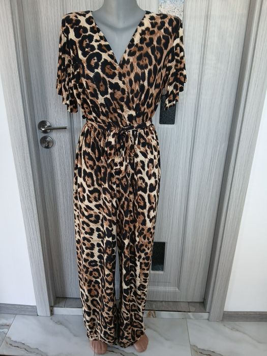 Salopetă print animal  XL