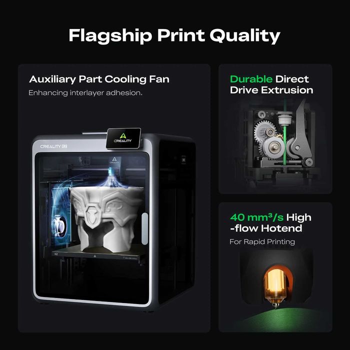 3D PRINTER CREALITY K2 (+ бесплатное обучение, гарантия 1 год)