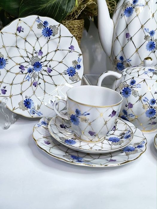 Руски порцелан ЛФЗ сервиз за кафе