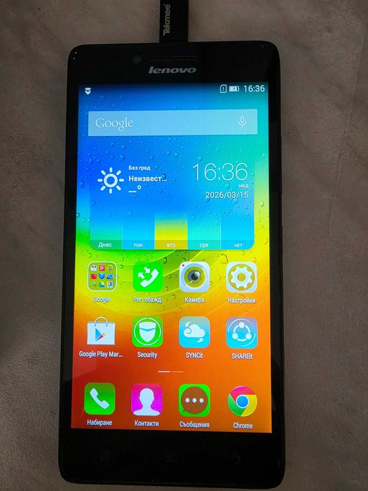 Lenovo A6000 – запазен, с кутия, работещ, за ежедневна употреба