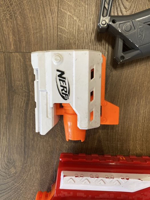 Игрушечные автоматы Nerf modulus и mega