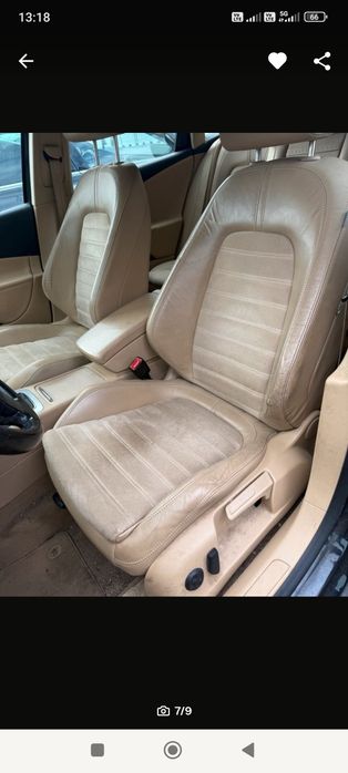 Față completă bot VW Passat B6 negru LC9X bară faruri trager radiatoare capotă