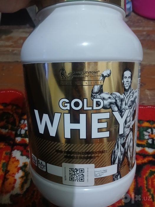 Gold whey, creatine