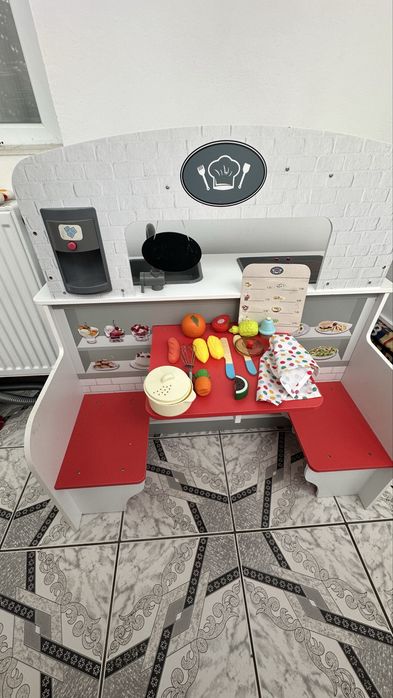 Bucatarie restaurant 2 in 1 de lemn